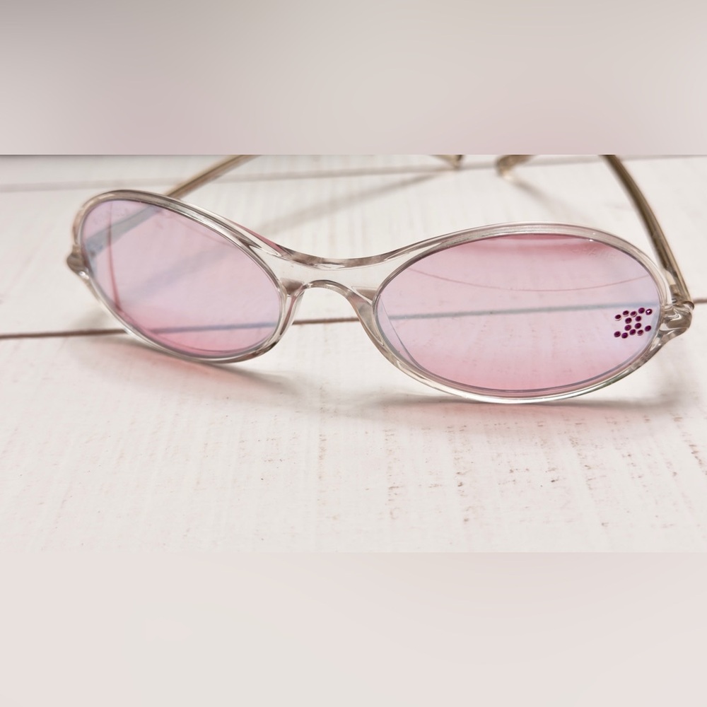 Chanel Pink Mirrored Sunglasses - Picture 10 of 10